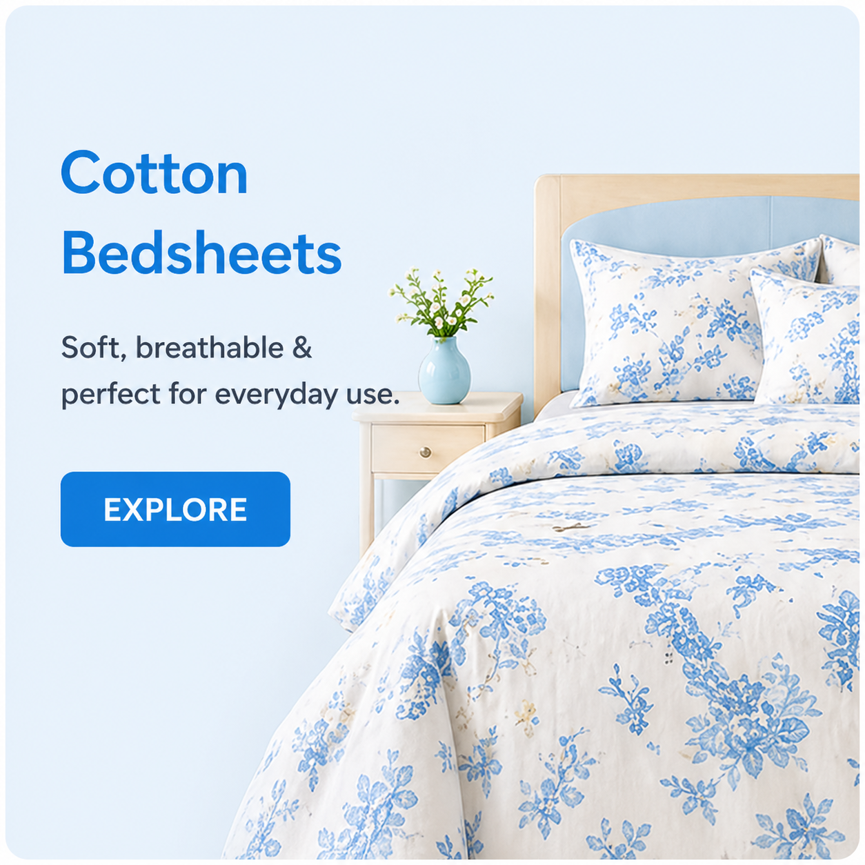 COTTON BEDSHEETS