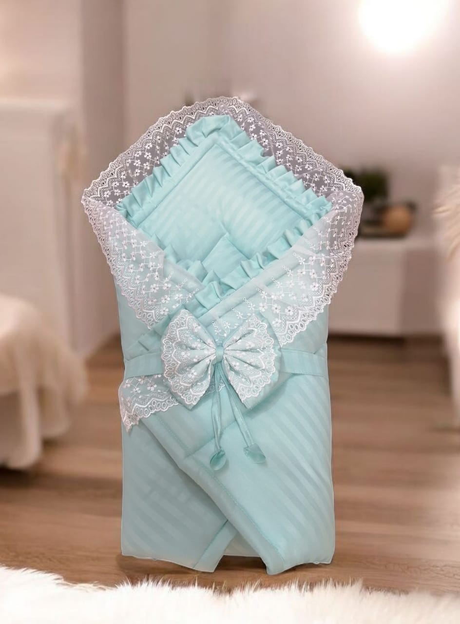 Newborn Sleeping Bed Set with Pillow & Carry Nest