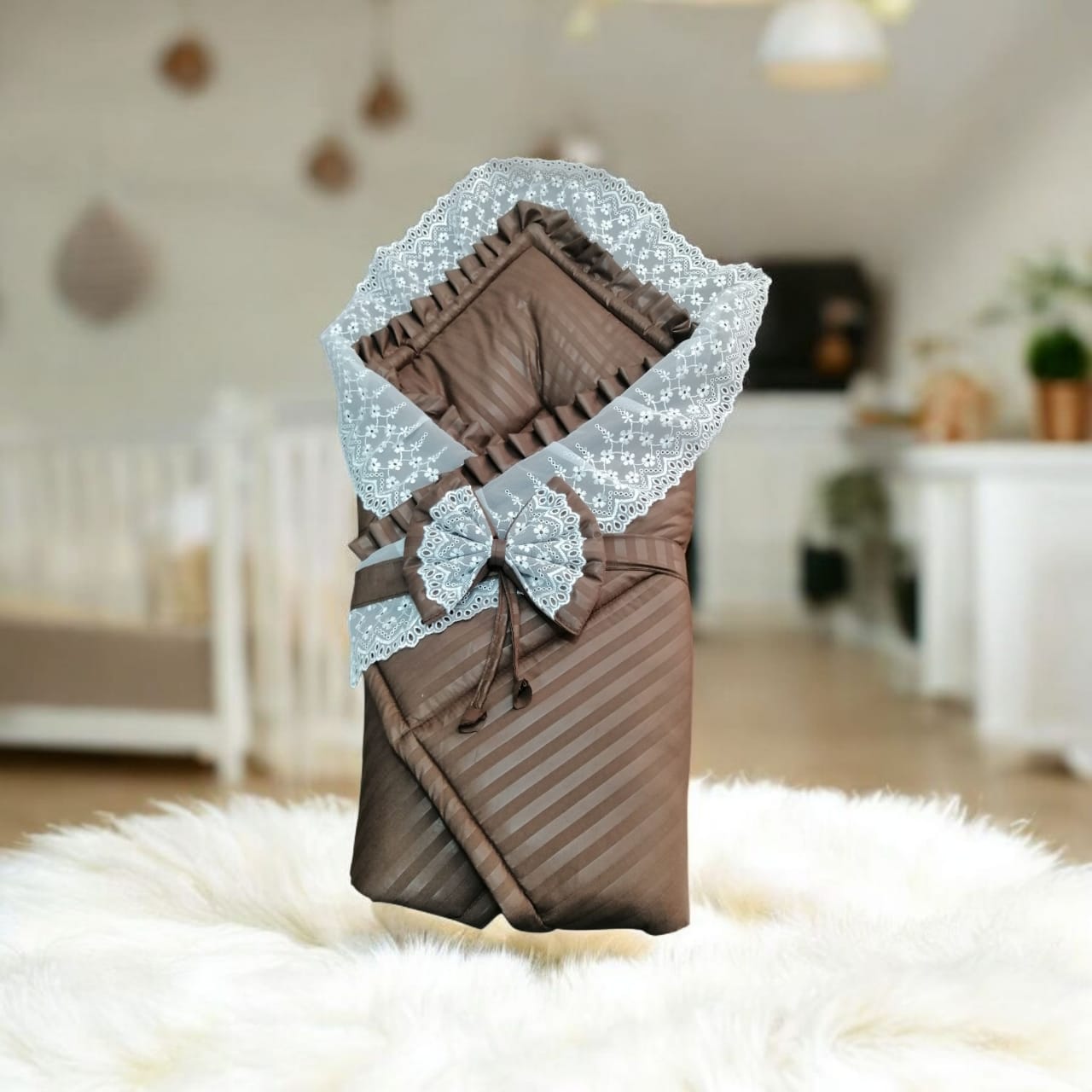 Newborn Sleeping Bed Set with Pillow & Carry Nest