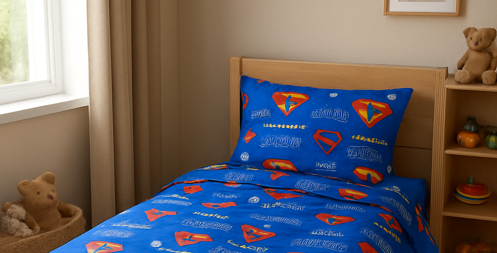 Superman kids Comforter 3pcs set