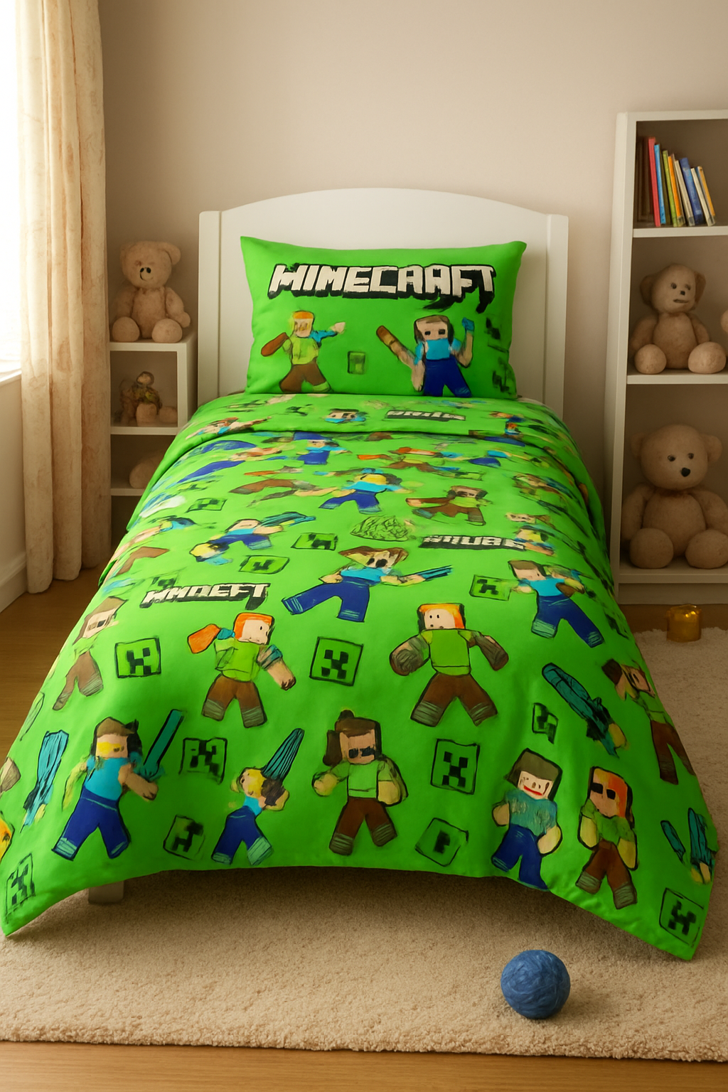Minecraft kids Comforter 3pcs set