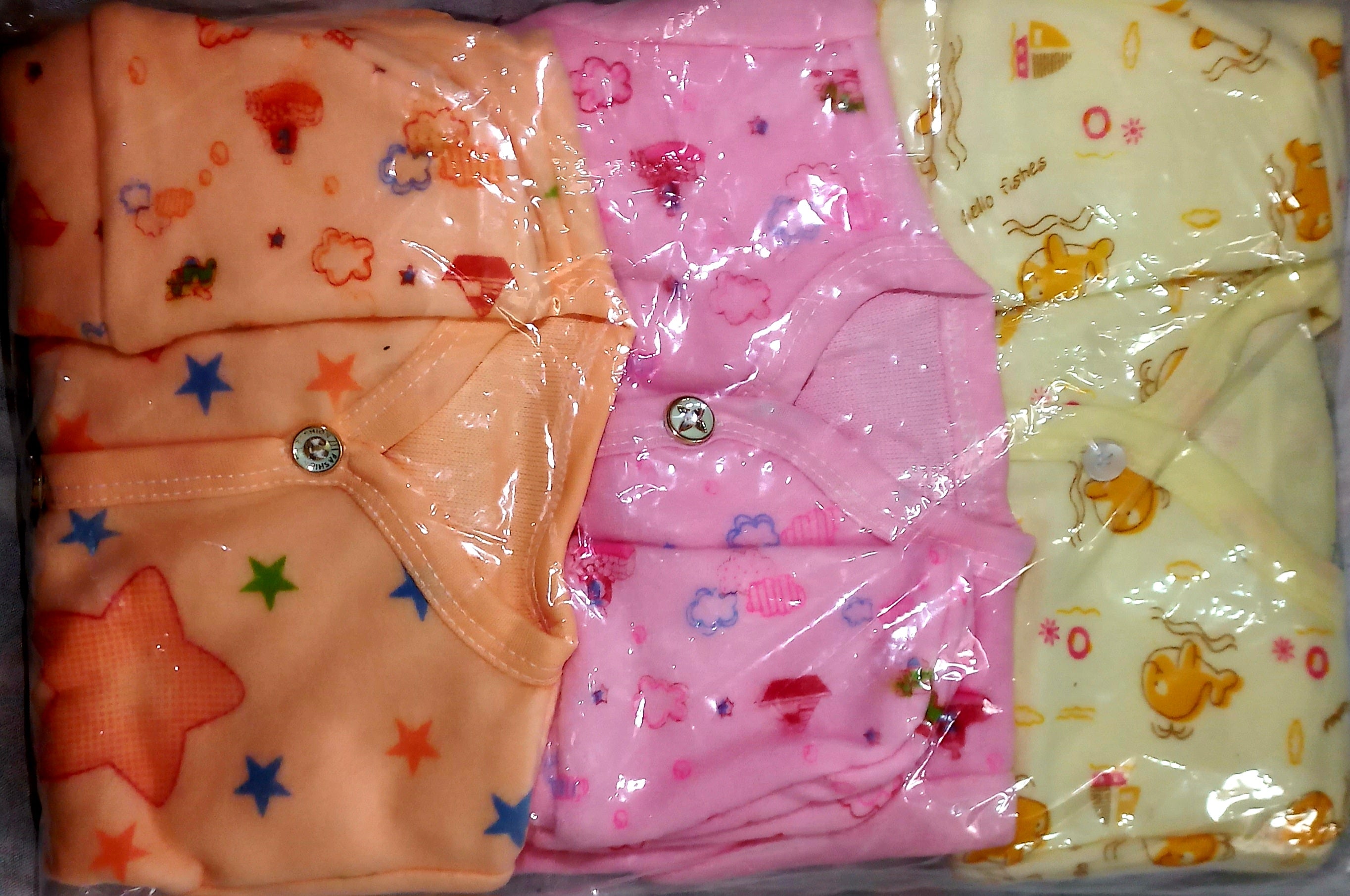 New born baby winter dress 3 pcs in 1 pack