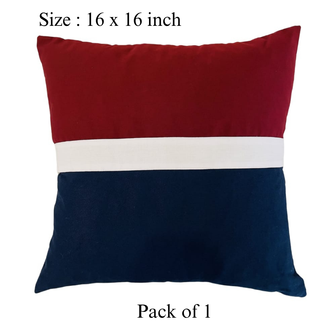 Modern Canvas Cushion Cover 16x16-Soft, Durable, and Stylish Sofa Pillow Cover