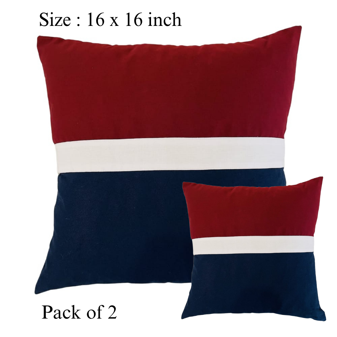 Modern Canvas Cushion Cover 16x16-Soft, Durable, and Stylish Sofa Pillow Cover