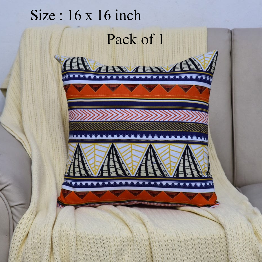 Modern Canvas Cushion Cover 16x16-Soft, Durable, and Stylish Sofa Pillow Cover
