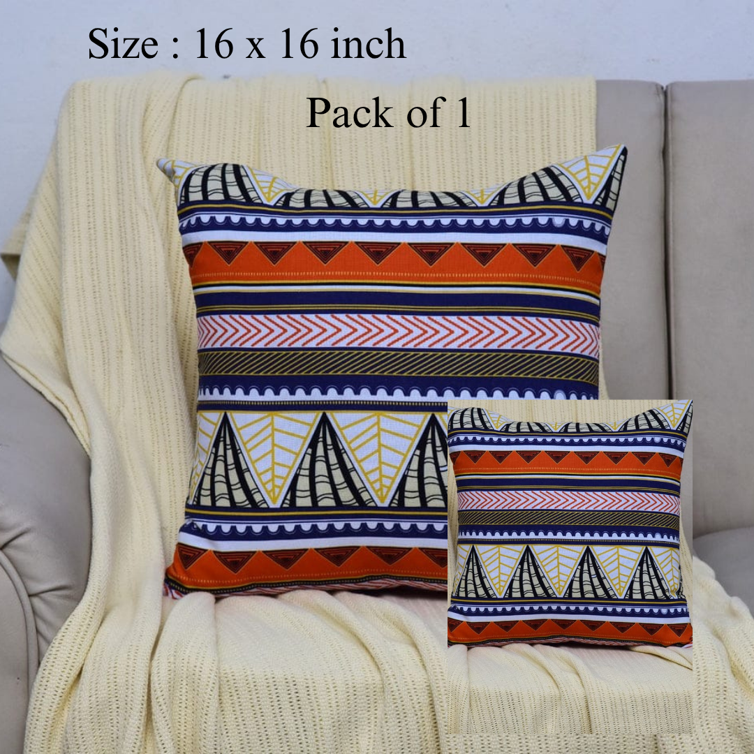 Modern Canvas Cushion Cover 16x16-Soft, Durable, and Stylish Sofa Pillow Cover