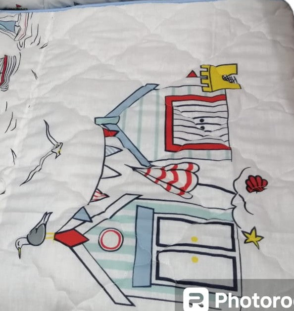 CS-113 : White House Baby Cot Set 6 Pcs