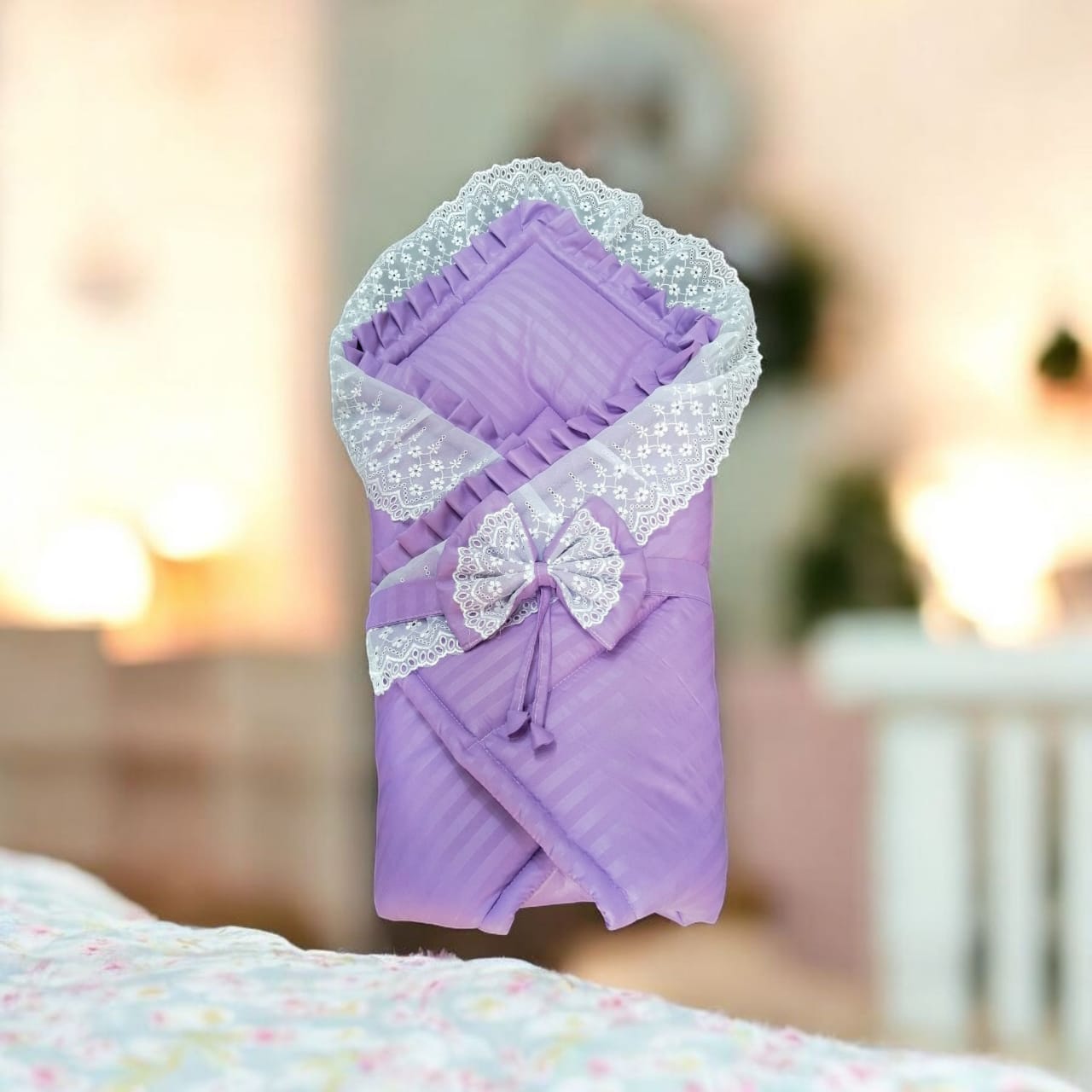 Newborn Sleeping Bed Set with Pillow & Carry Nest