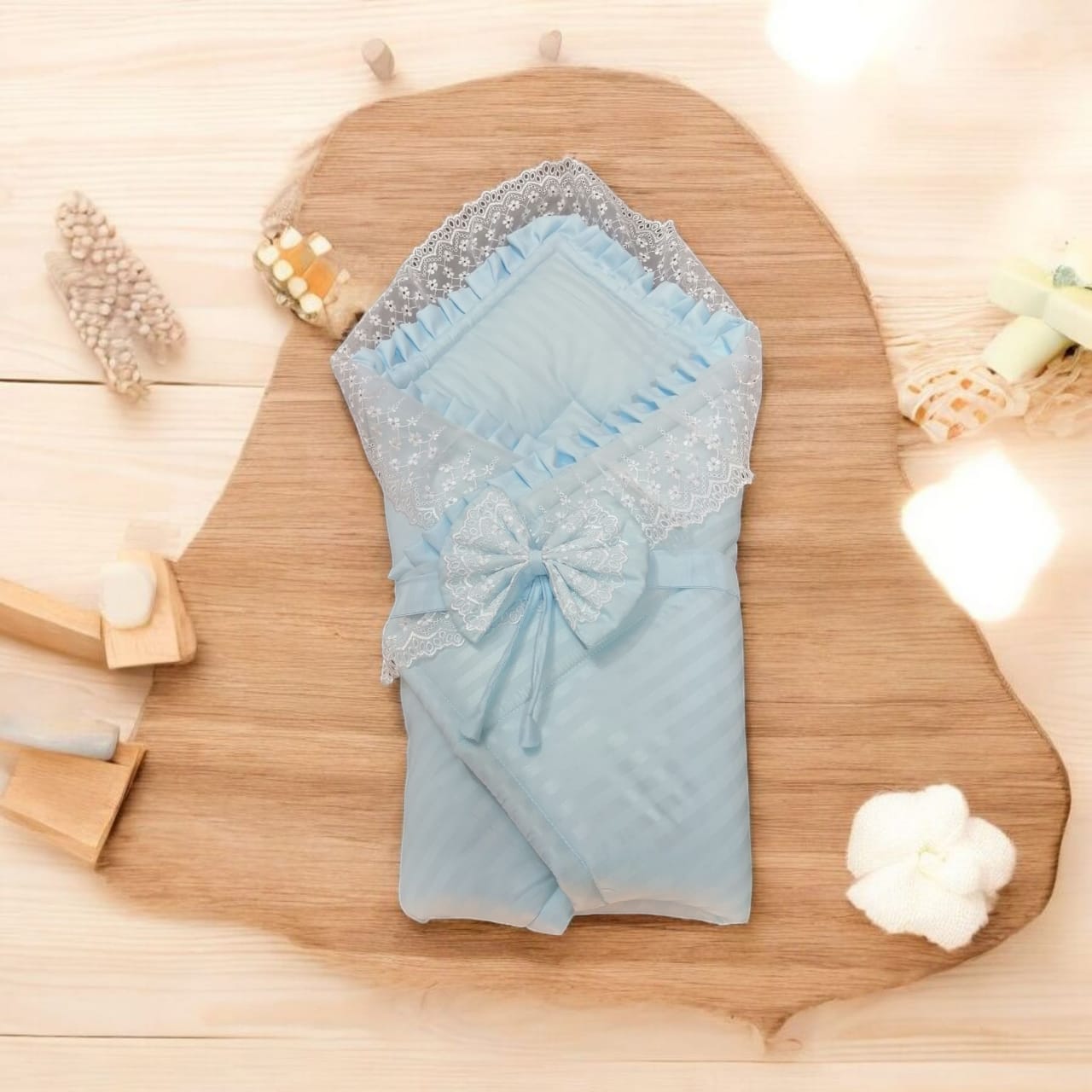 Newborn Sleeping Bed Set with Pillow & Carry Nest