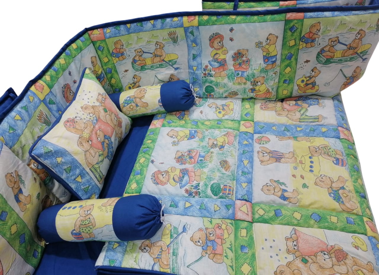 CS-122 : Baby Cot Set 6 Pcs