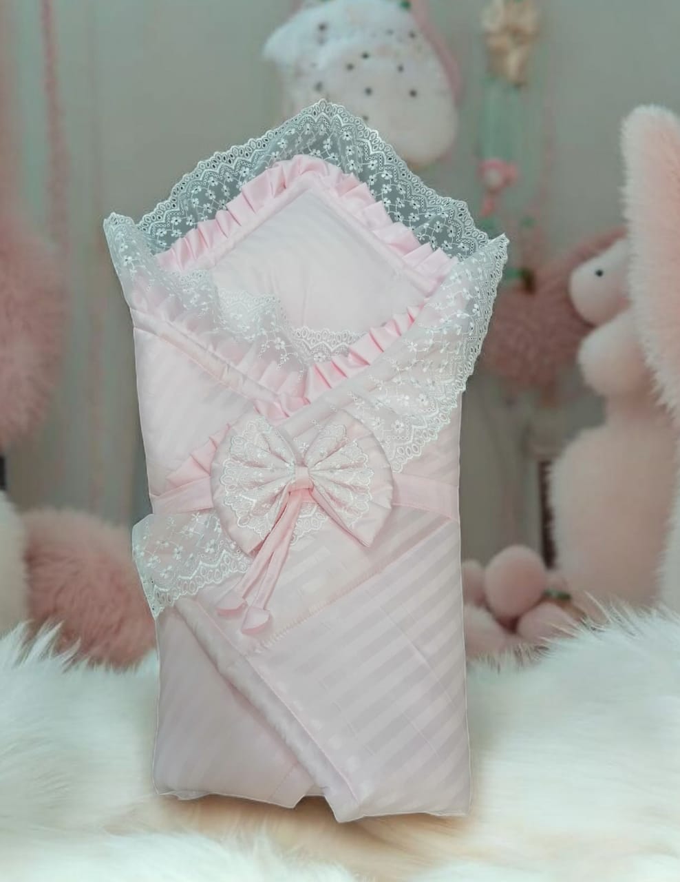 Newborn Sleeping Bed Set with Pillow & Carry Nest