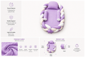 Infant Baby Nest Pod | Comfortable Cotton Sleeping Lounger