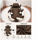 Portable Baby Lounger Nest | Newborn Sleeping Bed with Braided Bumper