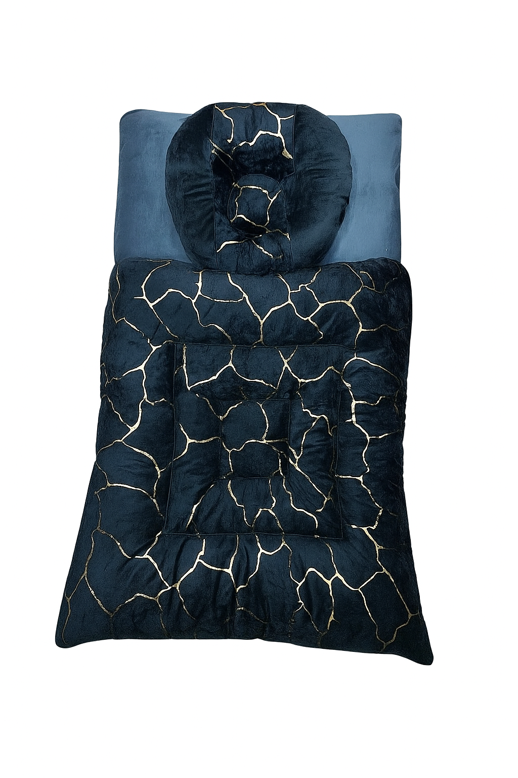 Newborn Woolen Sleeping Bed Set with Pillow & Carry Nest