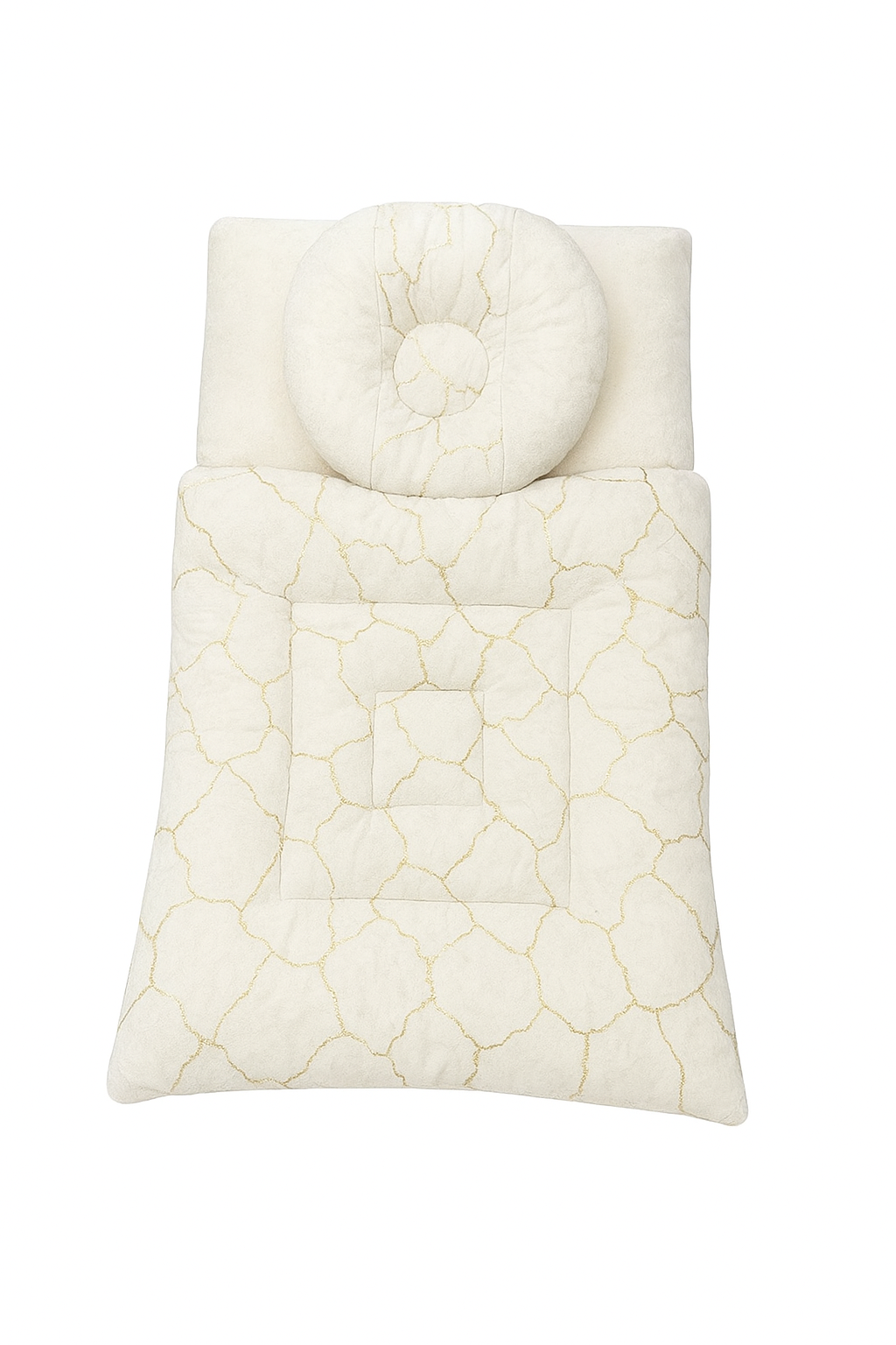 Newborn Woolen Sleeping Bed Set with Pillow & Carry Nest