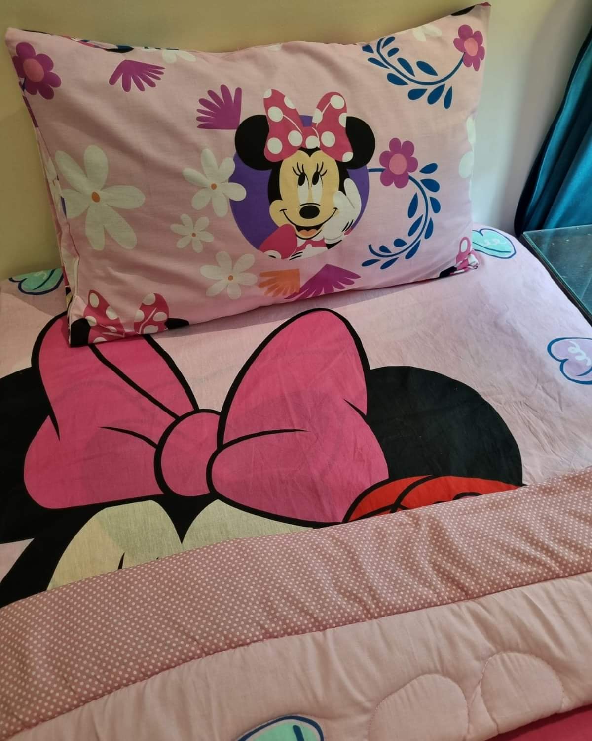 Miki Mouse Comforter 3pcs set