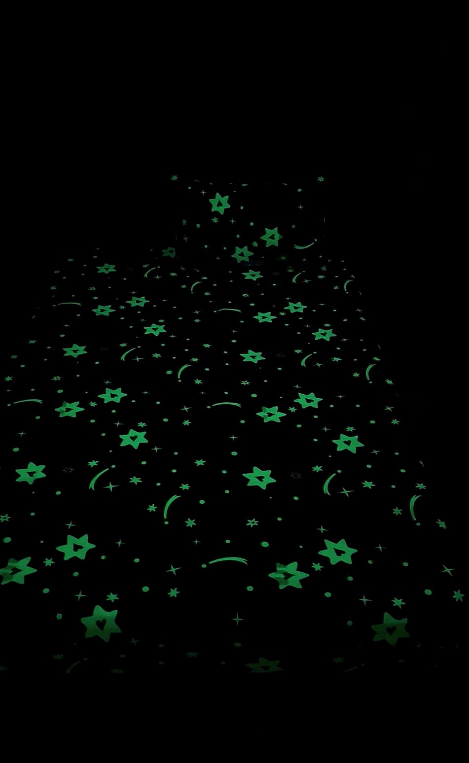 Kids Glow Galaxy Star Bedsheet Set