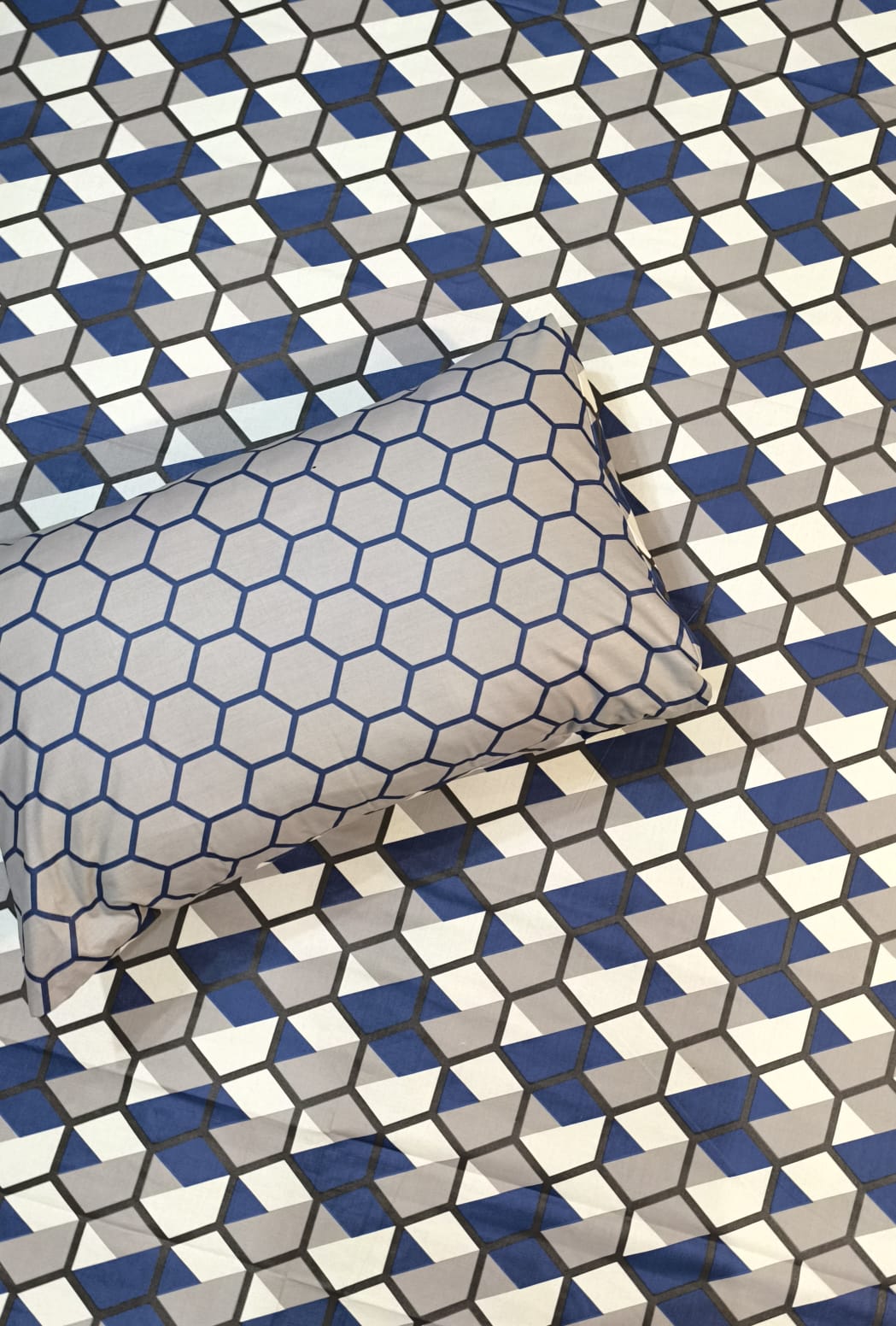 PC-4511: 4 Pillows Cotton Bedsheets