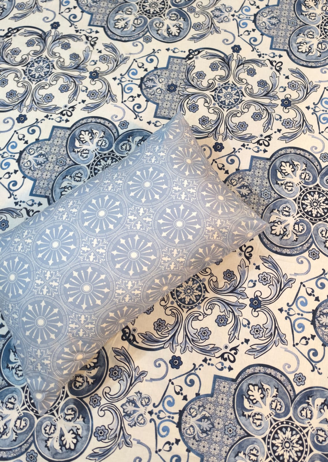 PC-4506: 4 Pillows Cotton Bedsheets