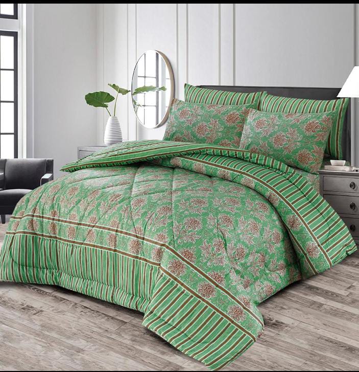 PCS-2228: Cotton Comforter Set 6 pcs