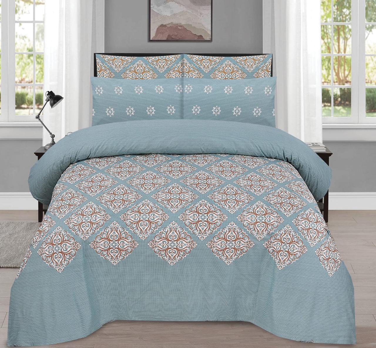 DBS-2702: Elegant Floral Comforter Set