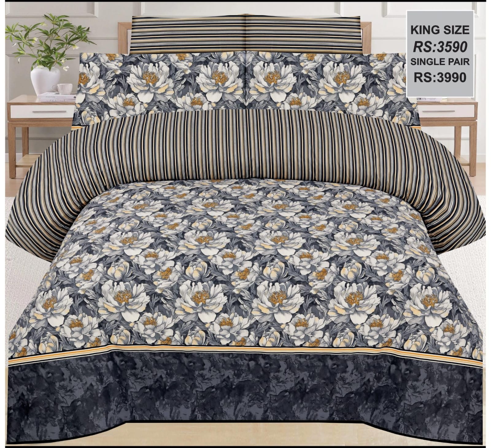 DBS-2727 Luxury Cotton Bedding Set