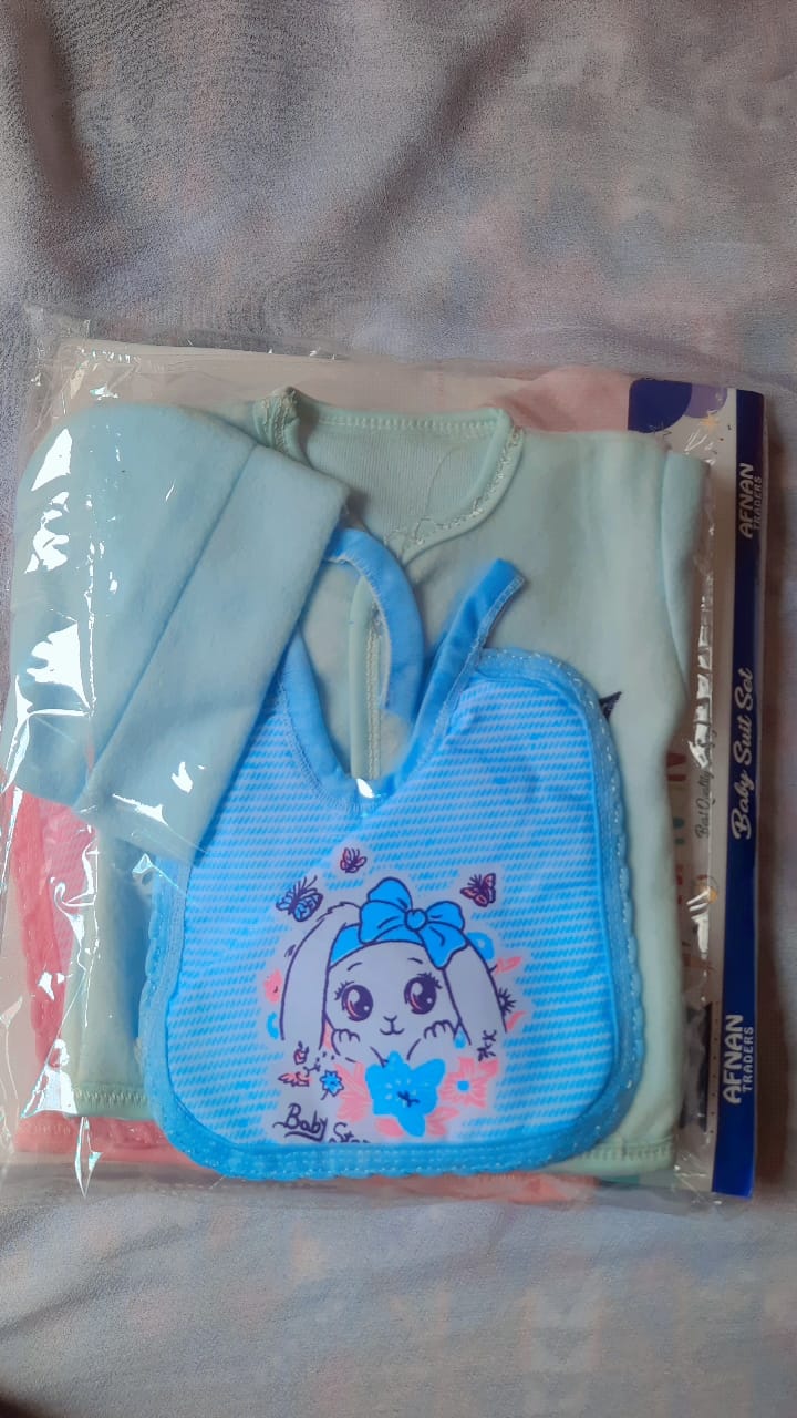 little prince New born baby winter dress 1 with 4 pcs