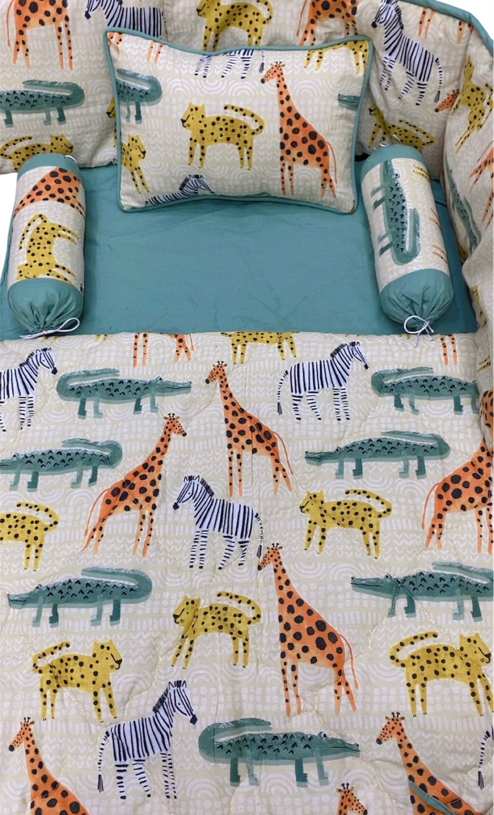CS-144 : Animal Baby Cot Set 6 Pcs