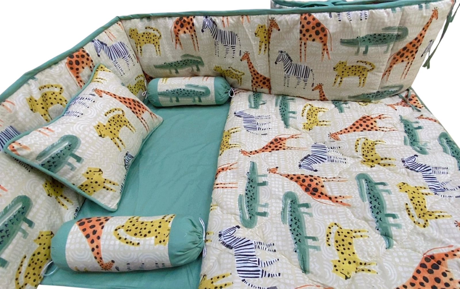 CS-144 : Animal Baby Cot Set 6 Pcs