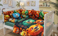 BCS-3210 : Soft Valvet Baby Cot Bedding Set