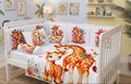 Printed Baby Cot Set 6 Pcs | Soft Cotton Baby Bedding Set